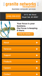 Mobile Screenshot of granitenetworks.com